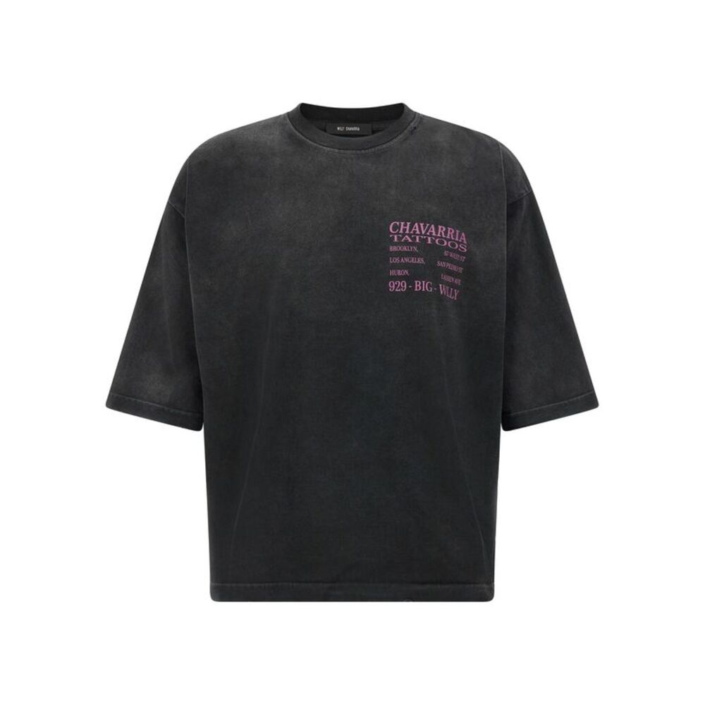 Willy Chavarria Men 'Willy Tattoo - Buffalo Tee' T-Shirt